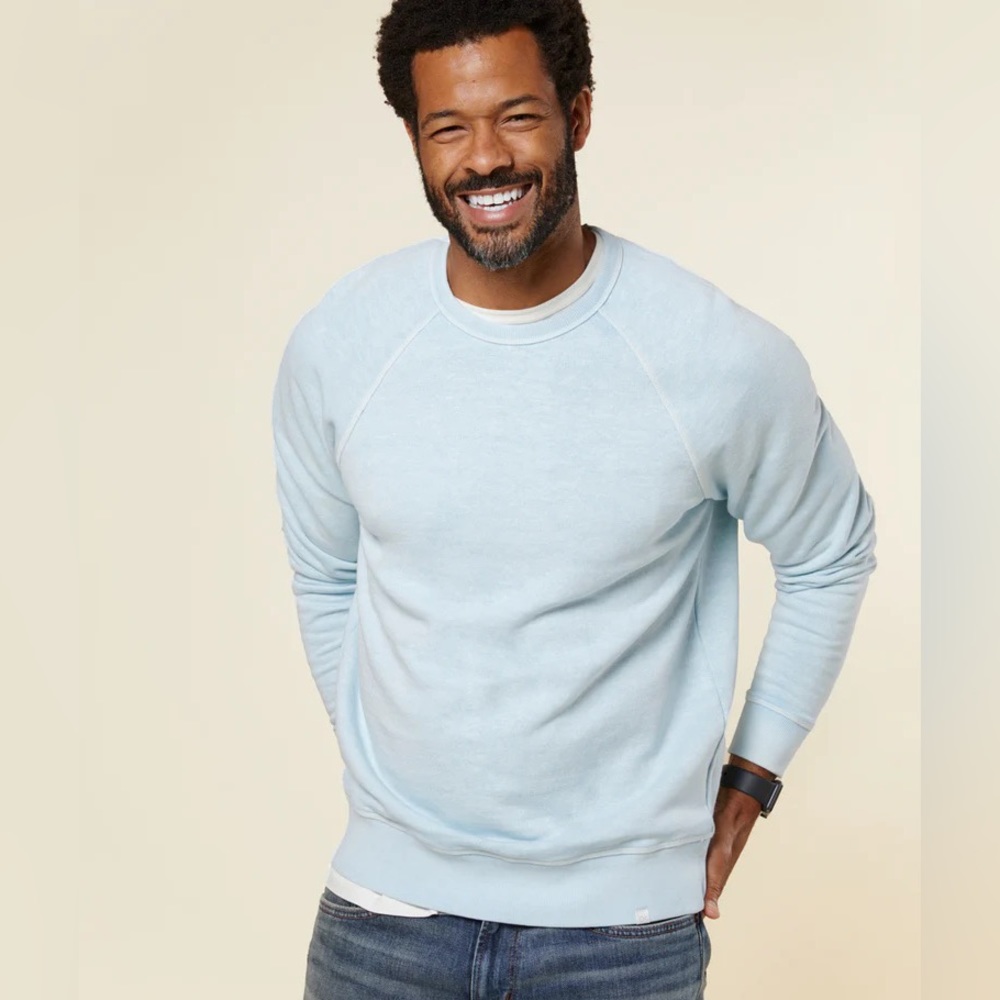 NWT☀️Outerknown | Sur Sweatshirt - Daylight  Blue